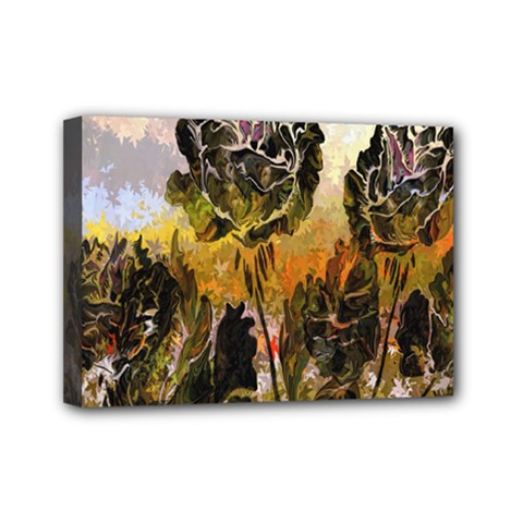 Abstract Digital Art Mini Canvas 7  X 5  by Nexatart
