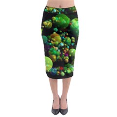 Abstract Balls Color About Midi Pencil Skirt by Nexatart