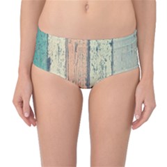 Abstract Board Construction Panel Mid-waist Bikini Bottoms by Nexatart