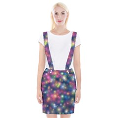 Abstract Background Graphic Design Suspender Skirt by Nexatart