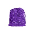 Purple Pouch - Medium Drawstring Pouch (Medium) View1