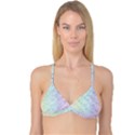 The Background Wallpaper Mosaic Reversible Tri Bikini Top View3