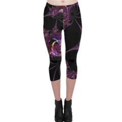 Fantasy Fractal 124 A Capri Leggings  by Fractalworld