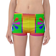 Flower Mosaic Reversible Bikini Bottoms by pepitasart
