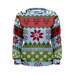 Ugly Christmas Xmas Women s Sweatshirt by Nexatart