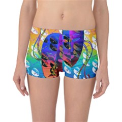 Abstract Mask Artwork Digital Art Reversible Bikini Bottoms by Nexatart