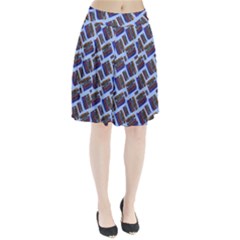 Abstract Pattern Seamless Artwork Pleated Skirt by Nexatart