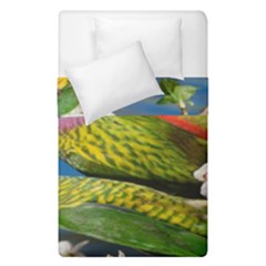 Beautifull Parrots Bird Duvet Cover Double Side (single Size) by Nexatart