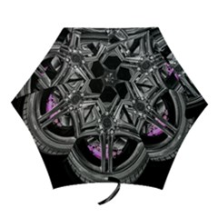 Bord Edge Wheel Tire Black Car Mini Folding Umbrellas by Nexatart