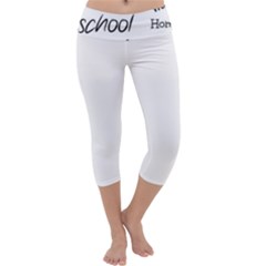 Homeschool Capri Yoga Leggings by athenastemple