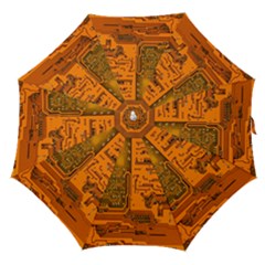 Circuit Straight Umbrellas by Nexatart