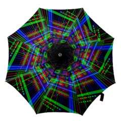 Electronics Board Computer Trace Hook Handle Umbrellas (small) by Nexatart