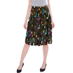 Fabric Cloth Textile Clothing Midi Beach Skirt by Nexatart