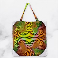 Fractals Ball About Abstract Grocery Tote Bag by Nexatart