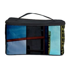 Glass Facade Colorful Architecture Cosmetic Storage Case by Nexatart