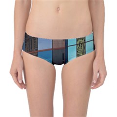 Glass Facade Colorful Architecture Classic Bikini Bottoms by Nexatart