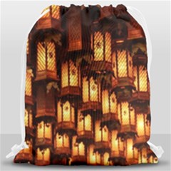 Light Art Pattern Lamp Drawstring Bag (large) by Nexatart