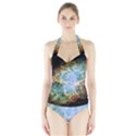 Crab Nebula Halter Swimsuit View1