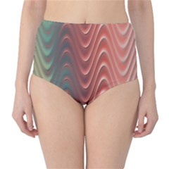 Texture Digital Painting Digital Art High-waist Bikini Bottoms by Nexatart