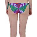 Texture Fabric Textile Jute Maze Bikini Bottom View2