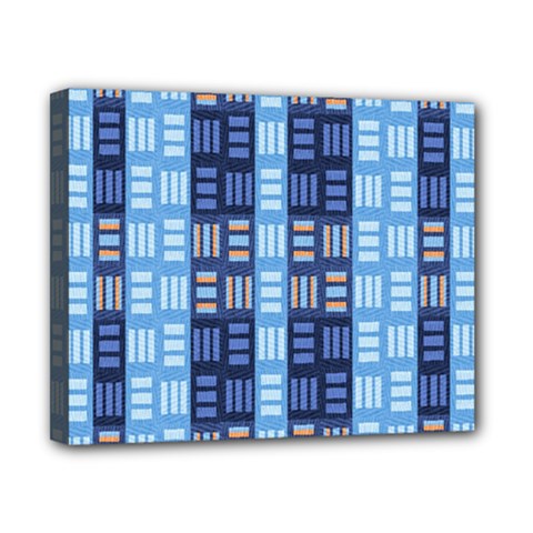 Textile Structure Texture Grid Canvas 10  X 8  by Nexatart