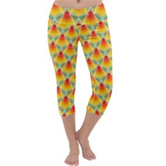 The Colors Of Summer Capri Yoga Leggings by Nexatart