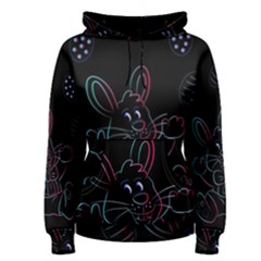Easter Bunny Hare Rabbit Animal Women s Pullover Hoodie by Amaryn4rt
