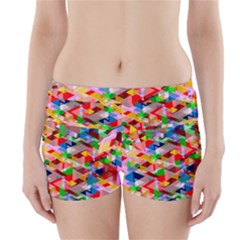 Background Abstract Boyleg Bikini Wrap Bottoms by Amaryn4rt