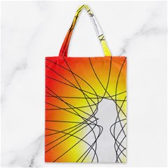 Spirituality Man Origin Lines Classic Tote Bag by Amaryn4rt