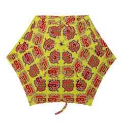 Funny Faces Mini Folding Umbrellas by Amaryn4rt