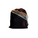 Highway Night Lighthouse Car Fast Drawstring Pouches (Medium)  View1