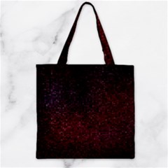 3d Tiny Dots Pattern Texture Zipper Grocery Tote Bag by Amaryn4rt
