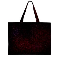 3d Tiny Dots Pattern Texture Zipper Mini Tote Bag by Amaryn4rt