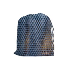 Parametric Wall Pattern Drawstring Pouches (large)  by Amaryn4rt
