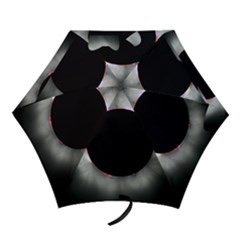 Solar Eclipse Mini Folding Umbrellas by Amaryn4rt