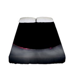 Solar Eclipse Fitted Sheet (full/ Double Size) by Amaryn4rt