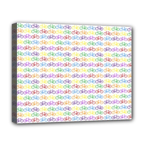 Bicycles Deluxe Canvas 20  X 16   by boho