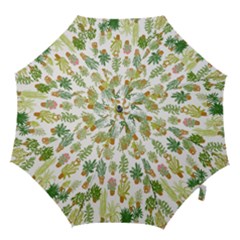 Flowers Pattern Hook Handle Umbrellas (medium) by Simbadda