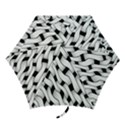 Black And White Pattern Mini Folding Umbrellas View1