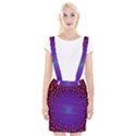 Binary Code Optical Illusion Rotation Suspender Skirt View1