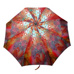Texture Spots Circles Folding Umbrellas by Simbadda