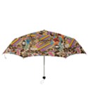 Background Images Colorful Bright Folding Umbrellas View3