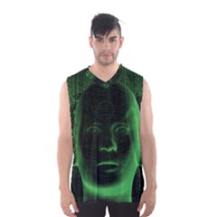 Code  Men s Basketball Tank Top by Valentinaart