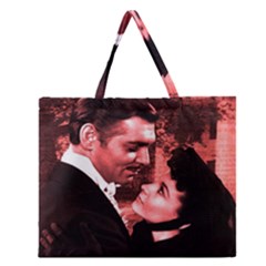 Gone With The Wind Zipper Large Tote Bag by Valentinaart