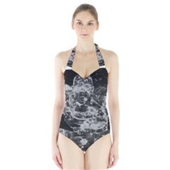 Angel Halter Swimsuit by Valentinaart