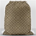 Wooden Ornamented Pattern Drawstring Bag (Large) View2