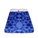 Floral Ornament Baby Boy Design Retro Pattern Fitted Sheet (Full/ Double Size) View1