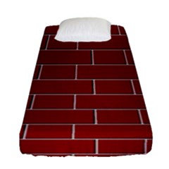 Flemish Bond Fitted Sheet (single Size) by Simbadda