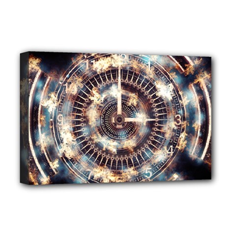 Science Fiction Background Fantasy Deluxe Canvas 18  X 12   by Simbadda