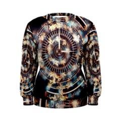 Science Fiction Background Fantasy Women s Sweatshirt by Simbadda